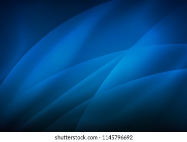 Dark BLUE vector pattern with narrow lines. Shining colored illustration with narrow lines. The pattern can be used for busines ad, booklets, leaflets