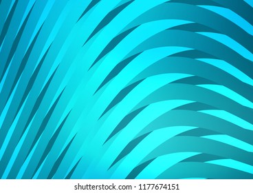Dark BLUE vector pattern with narrow lines. Modern geometrical abstract illustration with staves. The pattern can be used as ads, poster, banner for commercial.
