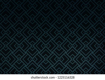 Dark BLUE vector pattern with narrow lines. Blurred decorative design in simple style with lines. Pattern for ads, posters, banners.