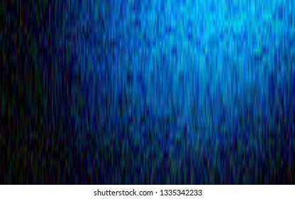 Dark BLUE vector pattern with narrow lines. Blurred decorative design in simple style with lines. Smart design for your business advert.