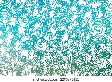 Dark blue vector pattern with narrow lines. Shining colored illustration with narrow lines. Pattern for websites, landing pages.
