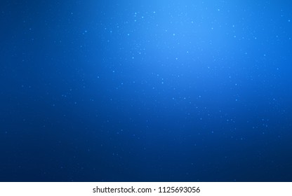 Dark BLUE vector pattern with night sky stars. Shining illustration with sky stars on abstract template. Pattern for astronomy websites.