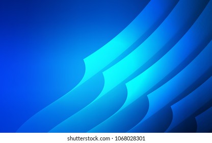 Dark BLUE vector pattern with sharp lines. Modern geometrical abstract illustration with Lines. Best design for your ad, poster, banner.