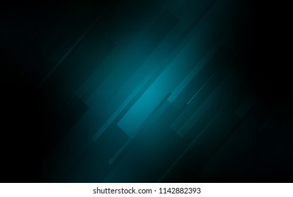 Dark BLUE vector pattern with sharp lines. Shining colored illustration with sharp stripes. Template for your beautiful backgrounds.