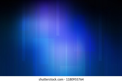 Dark BLUE vector pattern with sharp lines. Blurred decorative design in simple style with lines. Template for your beautiful backgrounds.