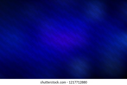 Dark BLUE vector pattern with sharp lines. Colorful shining illustration with lines on abstract template. Template for your beautiful backgrounds.