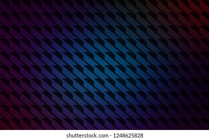 Dark BLUE vector pattern with sharp lines. Modern geometrical abstract illustration with Lines. Pattern for your busines websites.