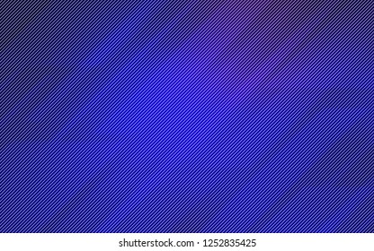 Dark BLUE vector pattern with sharp lines. Lines on blurred abstract background with gradient. The pattern for ad, booklets, leaflets.