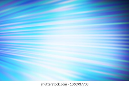 Dark BLUE vector pattern with sharp lines. Lines on blurred abstract background with gradient. Best design for your ad, poster, banner.