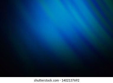 Dark BLUE vector pattern with sharp lines. Glitter abstract illustration with colorful sticks. Smart design for your business advert.