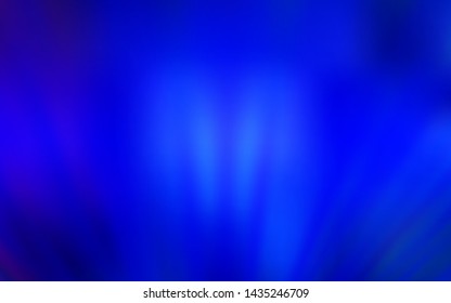 Dark BLUE vector pattern with sharp lines. Glitter abstract illustration with colorful sticks. Smart design for your business advert.