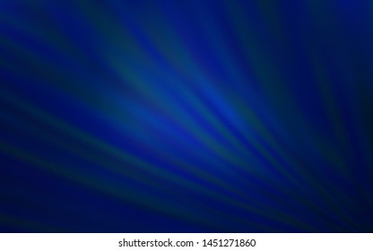 Dark BLUE vector pattern with sharp lines. Modern geometrical abstract illustration with Lines. Smart design for your business advert.