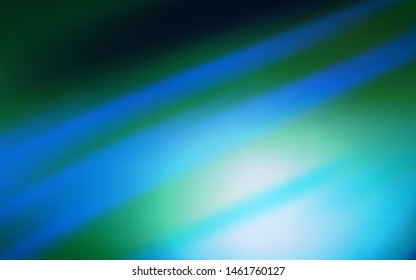 Dark BLUE vector pattern with sharp lines. Shining colored illustration with sharp stripes. Smart design for your business advert.