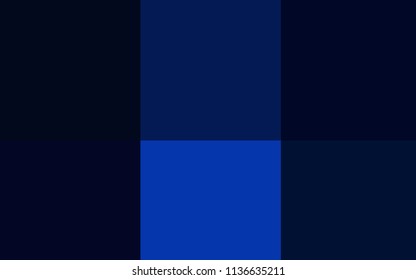 Dark BLUE vector pattern with spectrum of colors. Colorful gradient set with collection of rainbow colors. Pattern for easy creation of leaflets, banners, booklets.