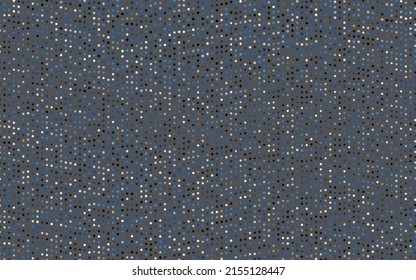 Dark BLUE vector pattern with spheres. Blurred bubbles on abstract background with colorful gradient. Template for your brand book.