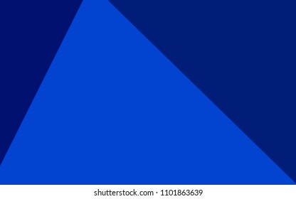 Dark BLUE vector polygon abstract background. Geometric illustration in Origami style with gradient.  Completely new template for your banner.