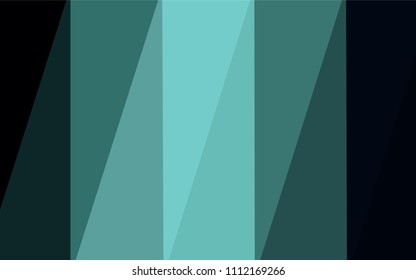 Dark BLUE vector polygon abstract layout. Creative geometric illustration in Origami style with gradient. That pattern can be used as a part of a brand book.