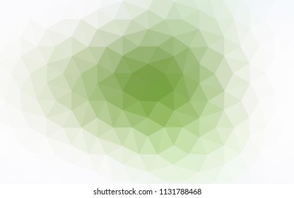 Dark BLUE vector polygon abstract background. Creative geometric illustration in Origami style with gradient. Brand new style for your business design.