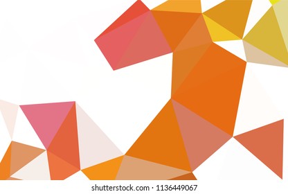 Dark BLUE vector polygon abstract backdrop. Colorful illustration in abstract style with triangles. Polygonal design for your web site.