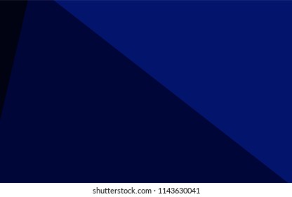 Dark BLUE vector polygon abstract backdrop. Polygonal abstract illustration with gradient. Brand-new design for your business.