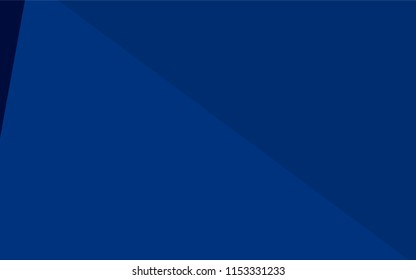Dark BLUE vector polygon abstract layout. Creative geometric illustration in Origami style with gradient. Triangular pattern for your design.