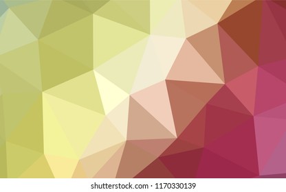 Dark BLUE vector polygon abstract background. Elegant bright polygonal illustration with gradient. Triangular pattern for your design.