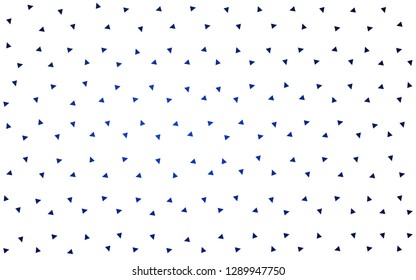 DARK BLUE vector  polygon abstract backdrop. Modern abstract illustration with triangles. Brand new design for your business.