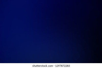 Dark BLUE vector polygon abstract backdrop. Modern geometrical abstract illustration with gradient. Completely new design for your business.