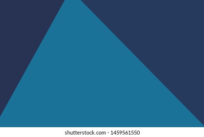 Dark BLUE vector polygon abstract layout. A completely new color illustration in a vague style. The best triangular design for your business.