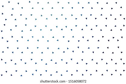 DARK BLUE vector  polygon abstract background. Elegant bright polygonal illustration with gradient. Textured pattern for your backgrounds.