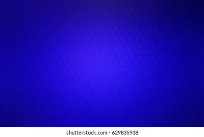 Dark BLUE vector polygon abstract pattern. Colorful illustration in abstract style with gradient. Triangular pattern for your business design.