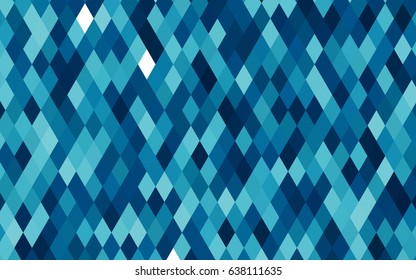 Dark BLUE vector polygon abstract template. Creative geometric illustration in Origami style with gradient. The completely new template can be used for your brand book.