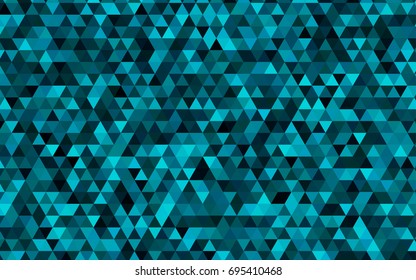 Dark BLUE vector polygon abstract background. Shining colored illustration in a brand-new style. The textured pattern can be used for background.