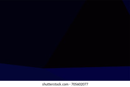 Dark BLUE vector polygon abstract pattern. An elegant bright illustration with gradient. Triangular pattern for your business design.