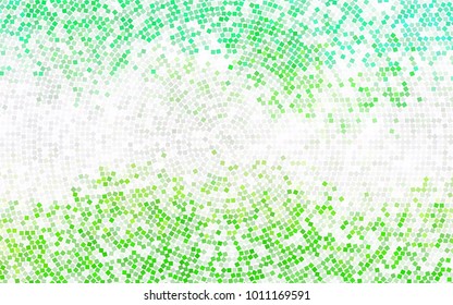 Dark BLUE vector polygonal illustration consisting of rectangles. Rectangular design for your business. Creative geometric background in origami style with gradient.
