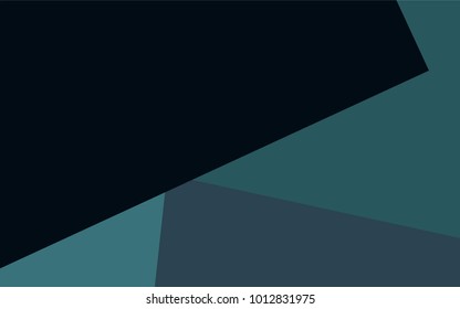 Dark BLUE vector polygonal illustration consisting of rectangles. Rectangular design for your business. Creative geometric background in origami style with gradient.