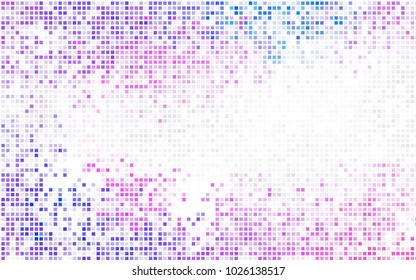 Dark BLUE vector polygonal illustration, which consist of rectangles. Rectangular pattern for your business design. Geometric background in Origami style with gradient. 