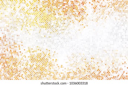 Dark BLUE vector polygonal illustration, which consist of rectangles. Rectangular pattern for your business design. Geometric background in Origami style with gradient. 