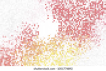 Dark BLUE vector polygonal illustration, which consist of rectangles. Rectangular pattern for your business design. Geometric background in Origami style with gradient. 