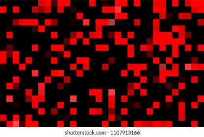 Dark BLUE vector polygonal illustration, which consist of rectangles. Rectangular pattern for your business design. Geometric background in Origami style with gradient. 