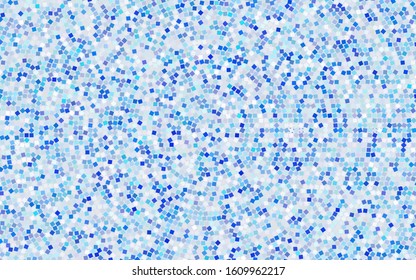 Dark BLUE vector polygonal illustration consisting of rectangles. Rectangular design for your business. Creative geometric background in origami style with gradient.