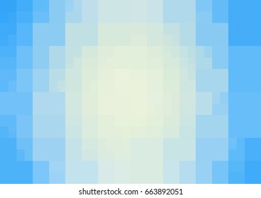 DARK BLUE vector polygonal illustration, which consist of rectangles. Rectangular pattern for your business design. Geometric background in Origami style with gradient. 