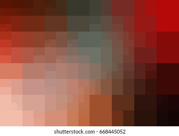 DARK BLUE vector polygonal illustration, which consist of rectangles. Rectangular design for your business. Creative geometric background in Origami style with gradient