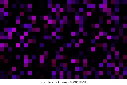 Dark BLUE vector polygonal illustration consisting of rectangles. Rectangular design for your business. Creative geometric background in origami style with gradient.