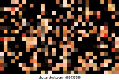 Dark BLUE vector polygonal illustration consisting of rectangles. Rectangular design for your business. Creative geometric background in origami style with gradient.