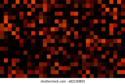 Dark BLUE vector polygonal illustration, which consist of rectangles. Rectangular pattern for your business design. Geometric background in Origami style with gradient. 
