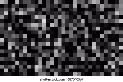 Dark BLUE vector polygonal illustration consisting of rectangles. Rectangular design for your business. Creative geometric background in origami style with gradient.