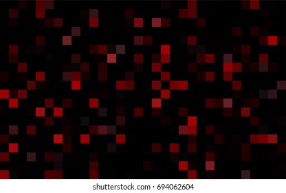 Dark BLUE vector polygonal illustration, which consist of rectangles. Rectangular pattern for your business design. Geometric background in Origami style with gradient. 