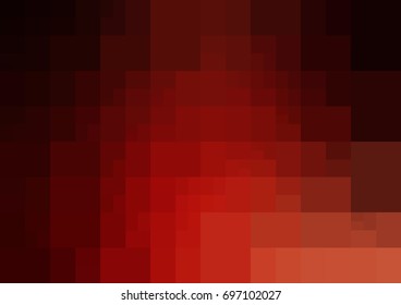 DARK BLUE vector polygonal illustration, which consist of rectangles. Rectangular design for your business. Creative geometric background in Origami style with gradient