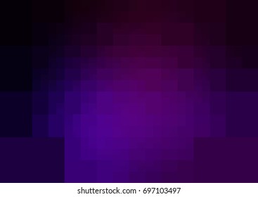 DARK BLUE vector polygonal illustration, which consist of rectangles. Rectangular pattern for your business design. Geometric background in Origami style with gradient. 